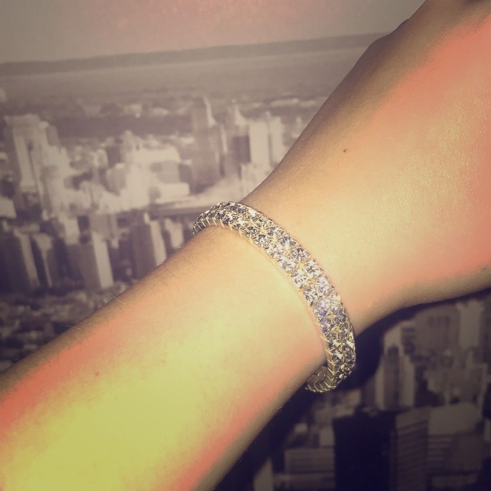 Sparkly crystal bracelet